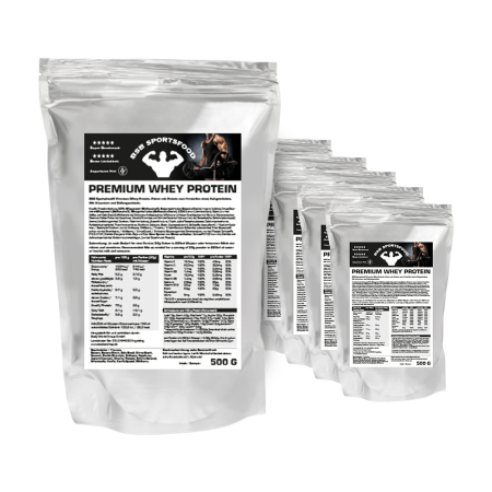 BSB Premium Whey Protein 5x 500g (2500g) bag