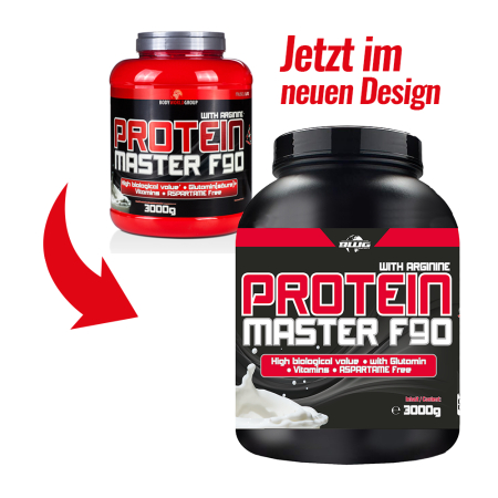 BWG/ MUSCLE LINE / Protein Master F90+ Arginin  / 3000g Dose  Geschmack: Chocolate Deluxe