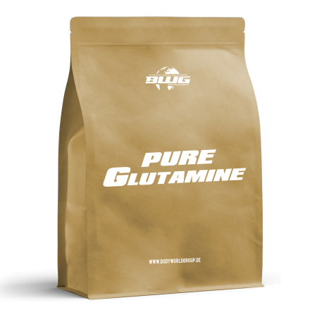 BULK, PURE L-Glutamin Pulver - Geschmacksneutral- Hohe Reinheit ohne Zusätze - 100% Micronized L-Glutamine Aminosäure,  500g