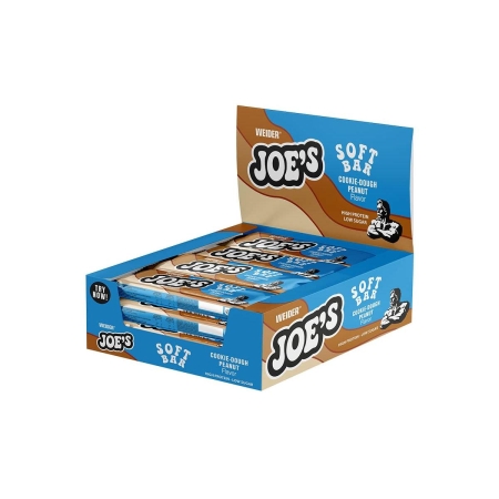 Weider JOE’s SOFT Bar Cookie-Dough Peanut / 12 Stück - Box