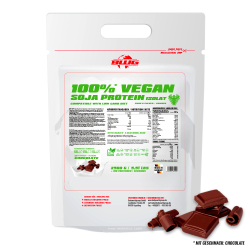 BWG 100% Soja Isolat Protein Chocolate (1 x 2500 g Beutel)