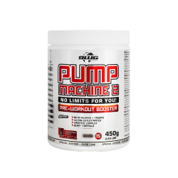 BWG Pump Machine 2 Pre Workout Booster without caffeine (Berry Mix) (450g)