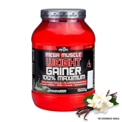 BWG Mega Muscle Weight Gainer - Vanille (1500g)