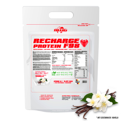 BWG Recharge Protein F98 Shake with BCAAs and Glutamine 2500g Bag, Vanilla