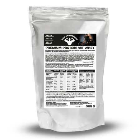 BSB Premium Protein with Whey 500g Cafe Brasil