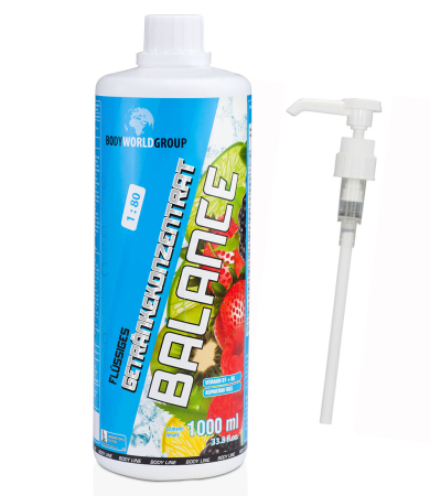BWG Vitamin & Mineral Getränk / 1 Liter / Konzentrat + Dosierpumpe
