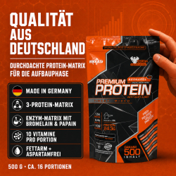 BSB Premium Protein mit Whey, 500g Beutel